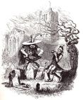 The Goblin who Stole a Sexton by Hablot Knight Browne - http://familychristmasonline.com/stories_other/dickens/gabriel_grub.htm